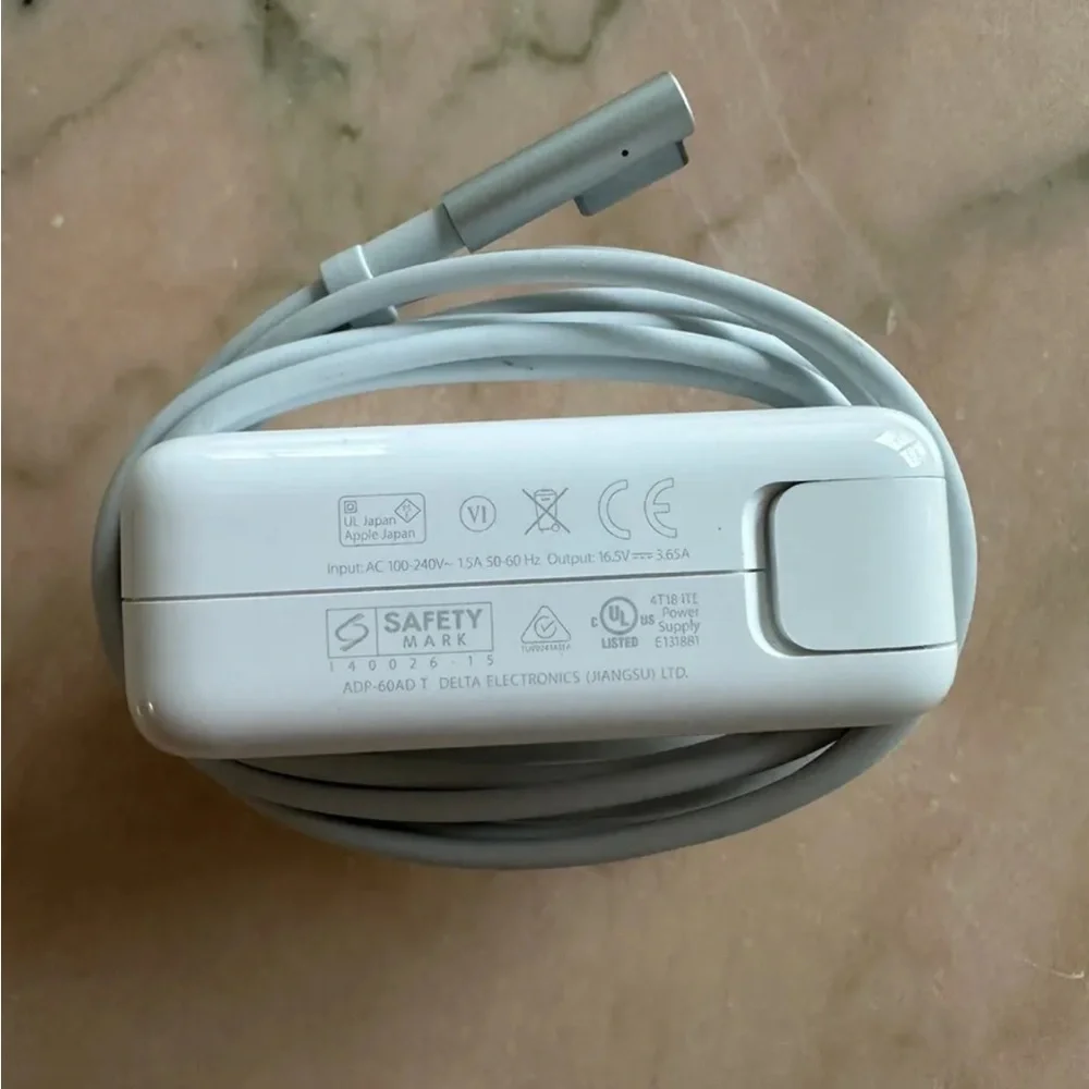Apple 60W Magsafe 2 Power Adapter.
